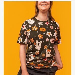 Loungefly Black and Orange Halloween Tee